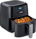 5 L / 5.3 Q Black Digital Air Fryer B5006