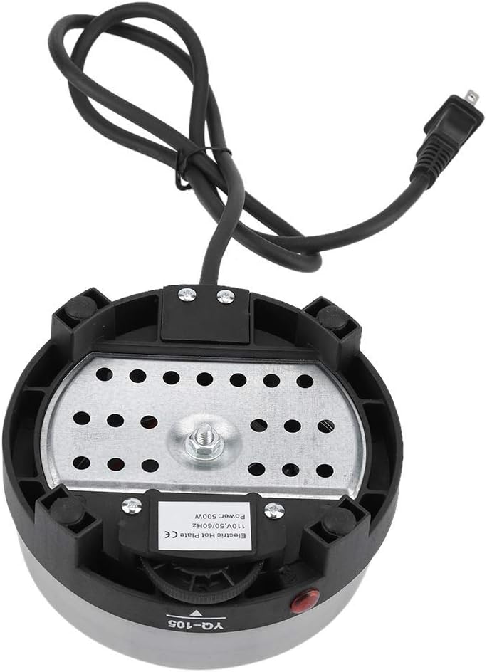 Electric Mini Stove Hot Plate, 500W Single Burner, Pack of 2 L271503