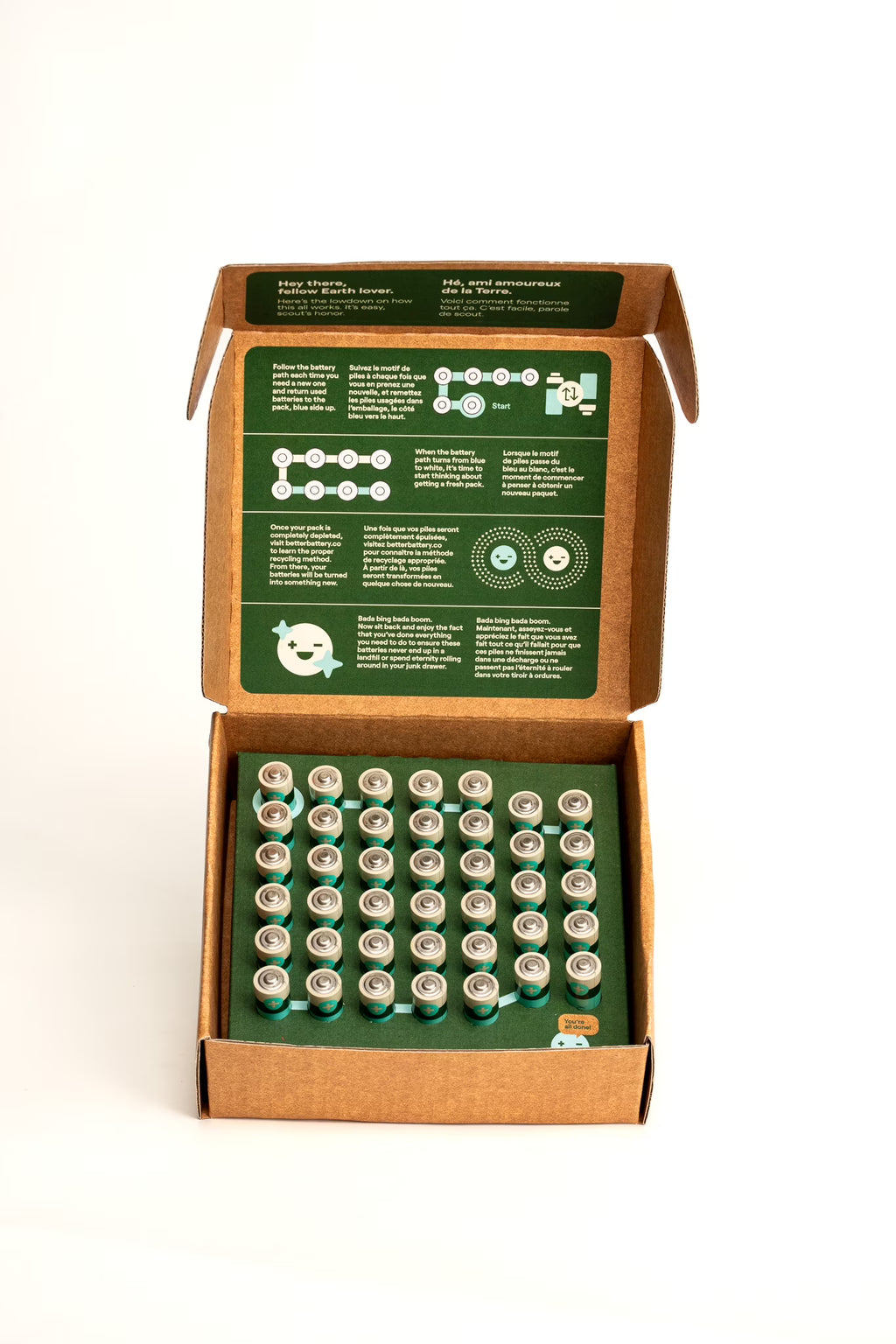 40 AA Kit AA battery with Recycling Program P300361