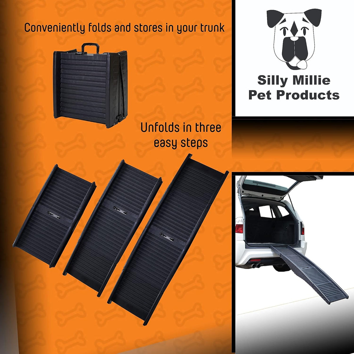 Compact Folding Pet Ramp I42265