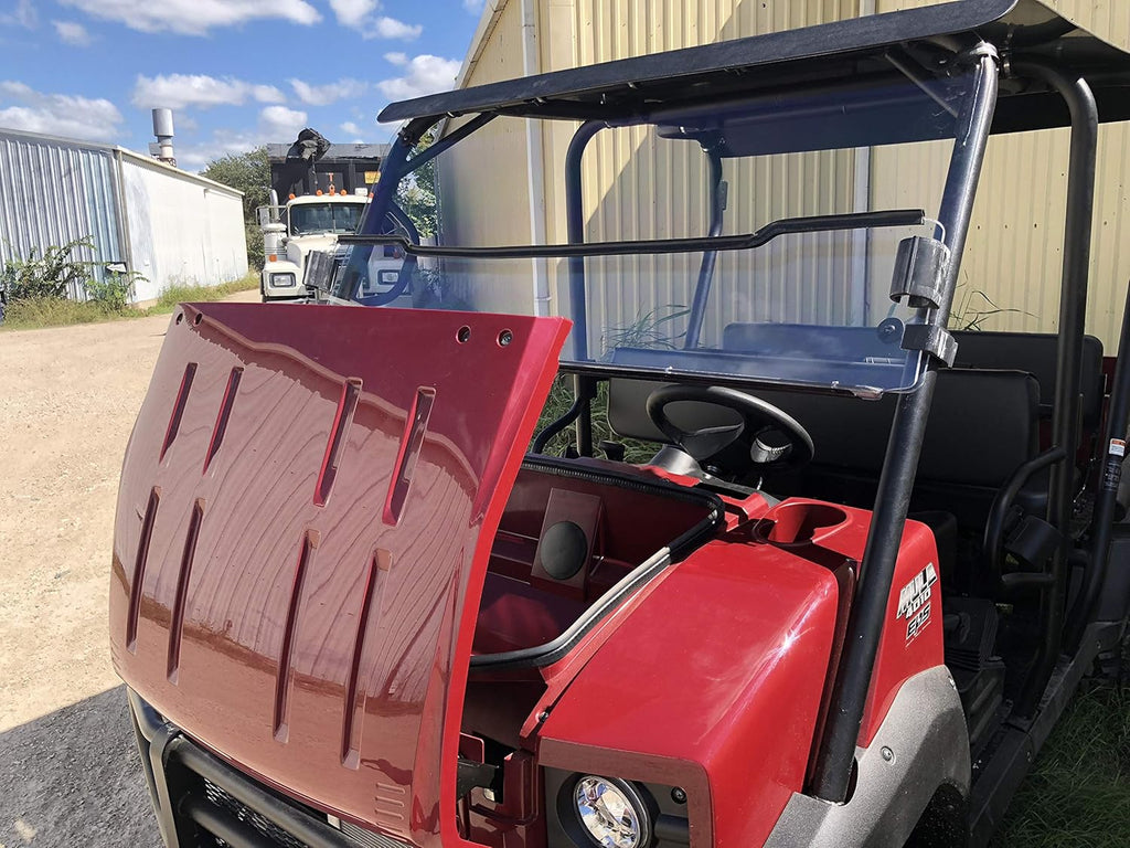 Kawasaki Mule 4000 4010 Polycarbonate Flip Up Windshield O338