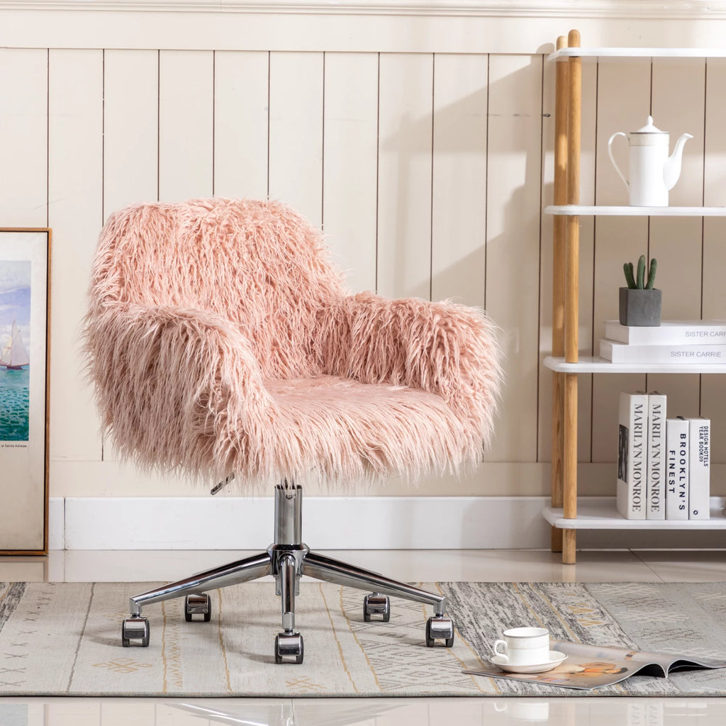 Faux Fur Home Office Chair P764479