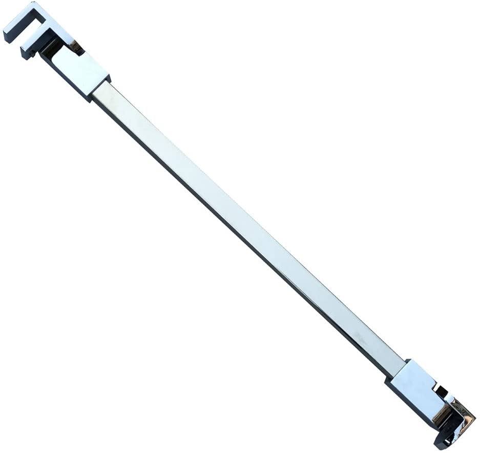 Stainless Steel Frameless Shower Door Fixed Panel Wall-to-Glass Support Bar S68353