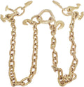 Tow Chain Grade 70 V-Bridle with Cluster Hooks, Pack of 2 R904