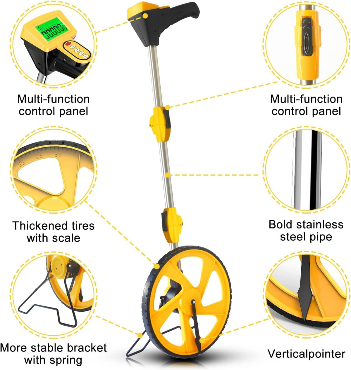 12-Inch Digital Measuring Wheel V971