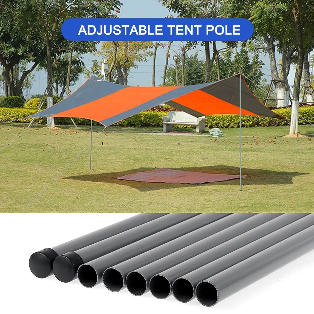 Adjustable Universal Iron Tent Poles for Camping Canopy Q917