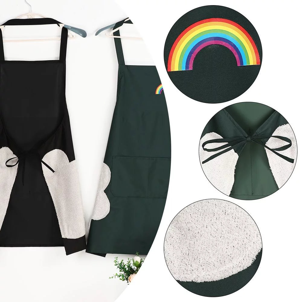 Waterproof Aprons with Pocket W116853