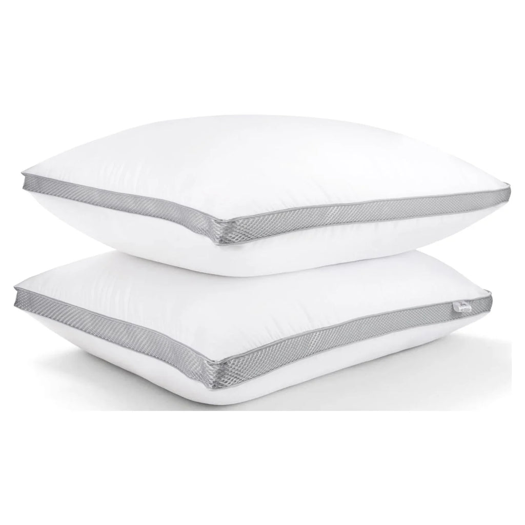2 Pack Cotton Down Alternative Queen Size Pillows B281396