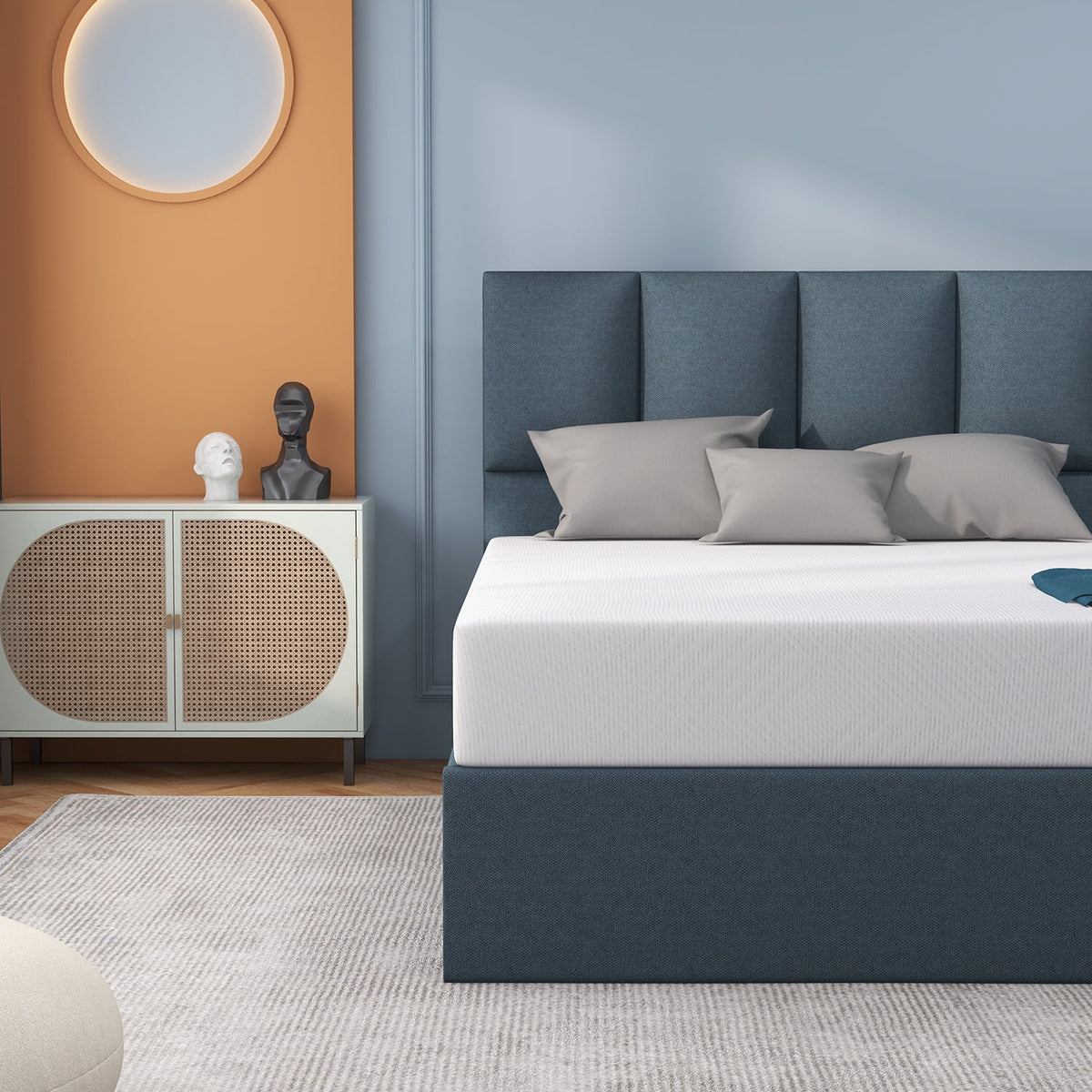 6 Inch Medium Firm Memory Foam Mattress H74628