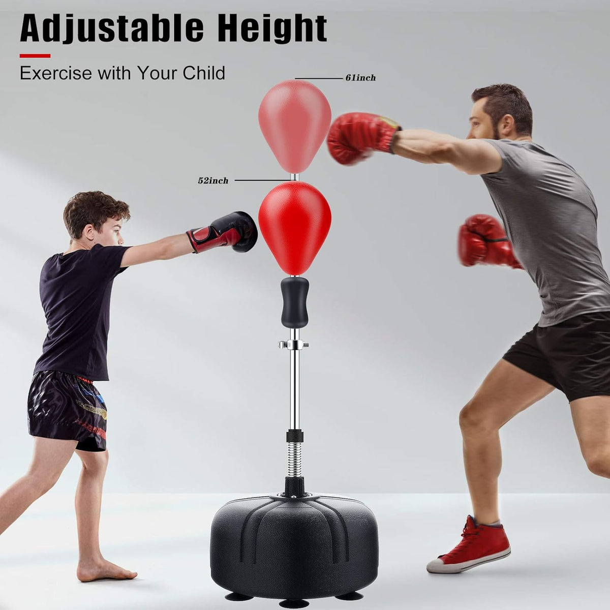 Adjustable Height Free Standing Punching Bag F975