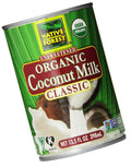 Organic Classic Coconut Milk 13.5 oz Cans (Count of 12) C374