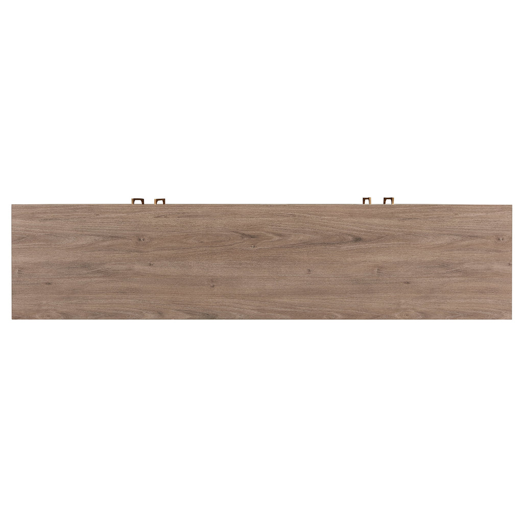 White Rectangular TV Stand W316