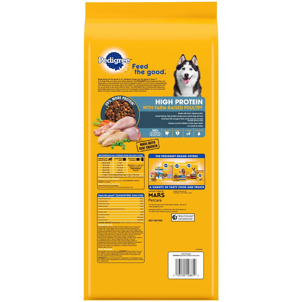 High Protein Adult Dry Dog Food Chicken and Turkey A929