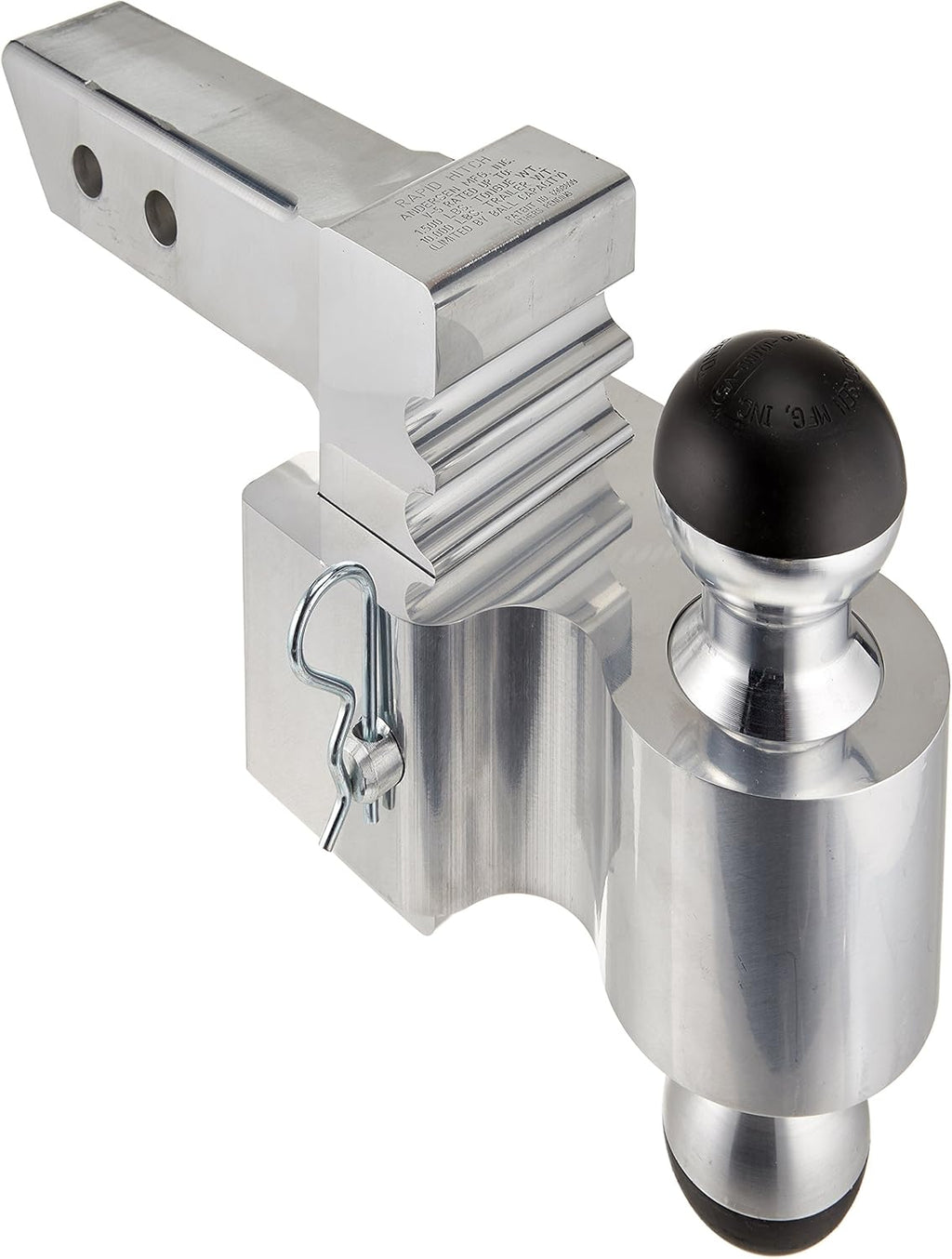 4in Rapid Hitch Combo Ball with 2-1/2in Shank Z886