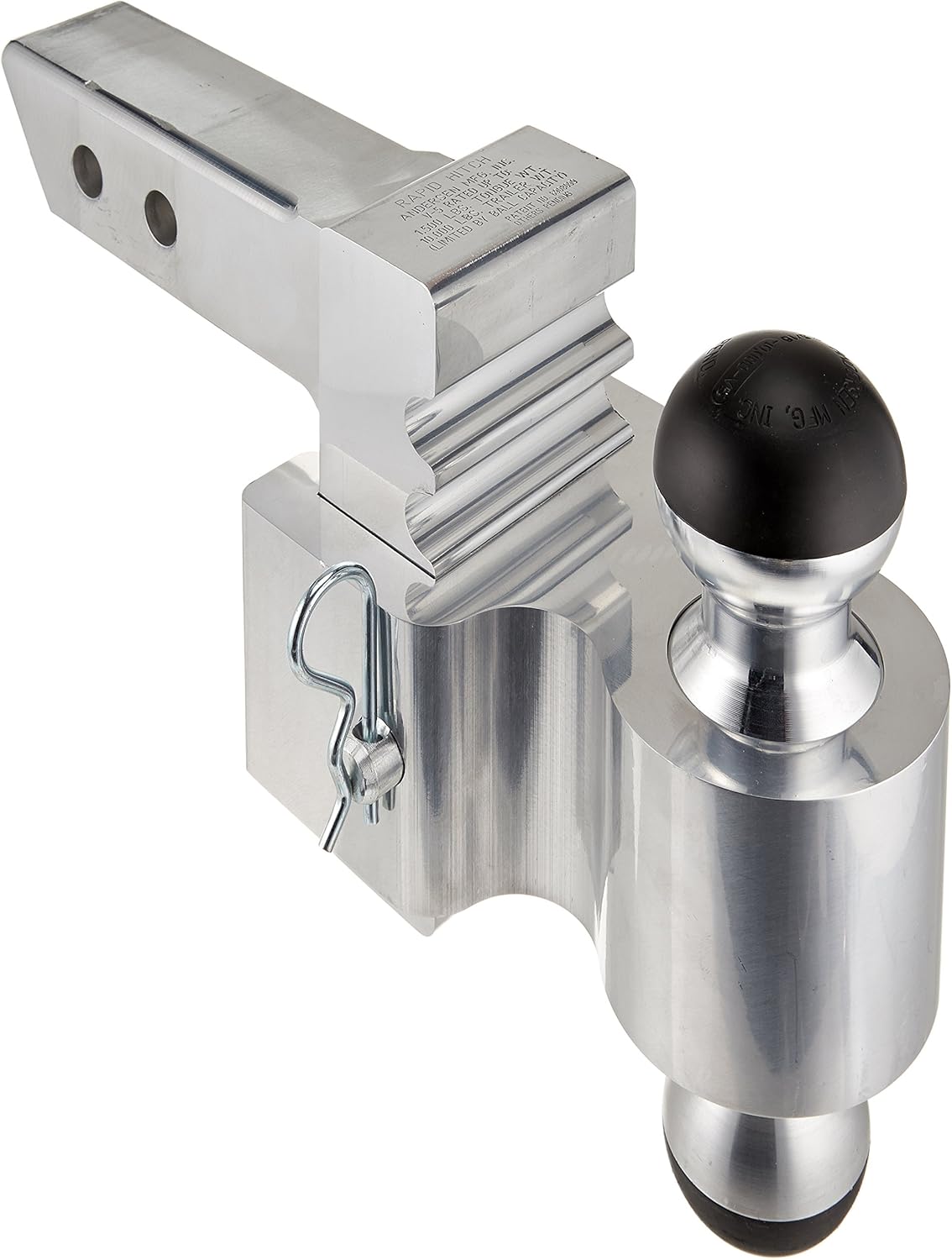 4in Rapid Hitch Combo Ball with 2-1/2in Shank Z886