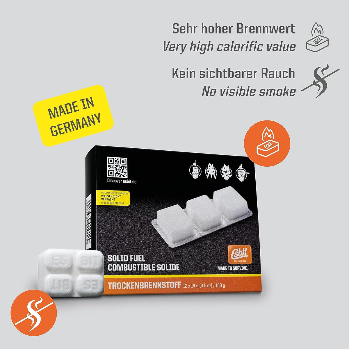 Smokeless Solid 14g Fuel Tablets Q247804