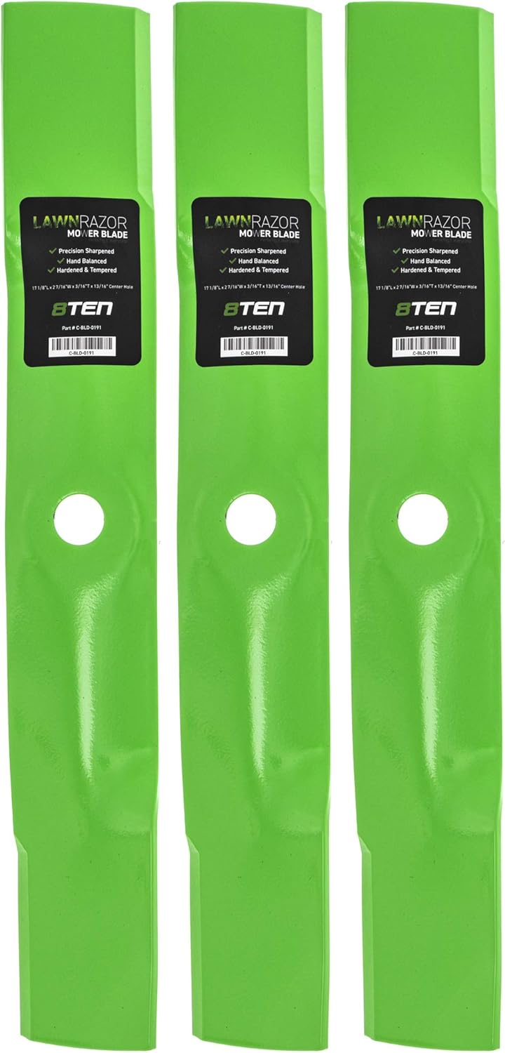 3 Pack Hi Lift Blade for 48 inch Deck K89883