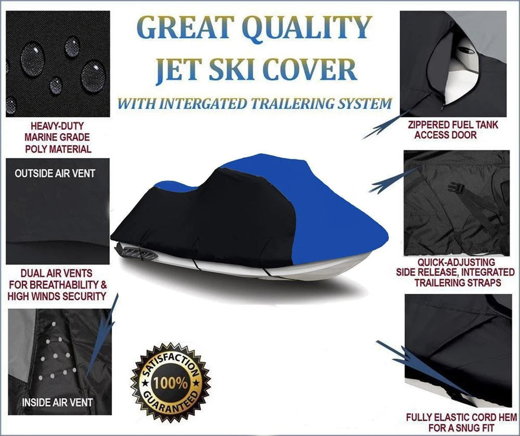Heavy-Duty 600 Denier Jet Ski Trailerable Cover O803283