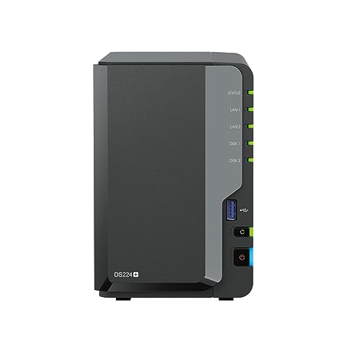 2-Bay NAS with 2X 4TB WD Red Plus R6197