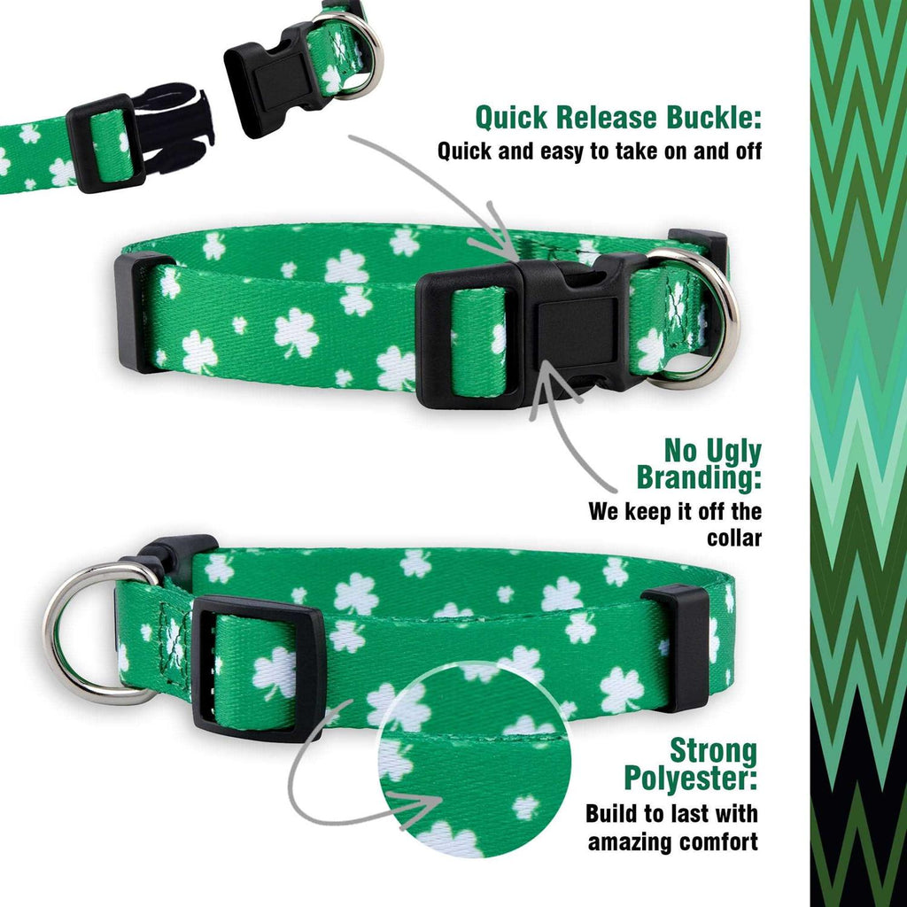St Patricks Day Dog Collars Q34477