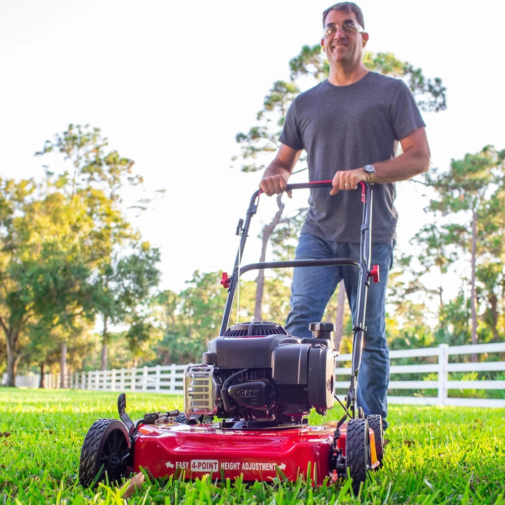 20-inch 125cc Gas Push Mower P7906