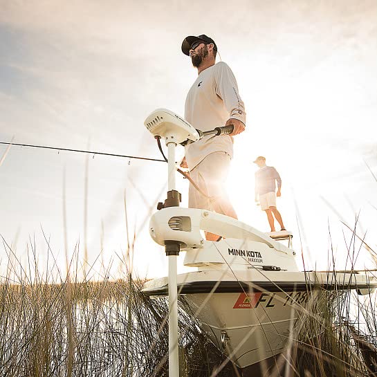 55 Lb. Thrust 52 In. Shaft Saltwater Electric Trolling Motor Q407