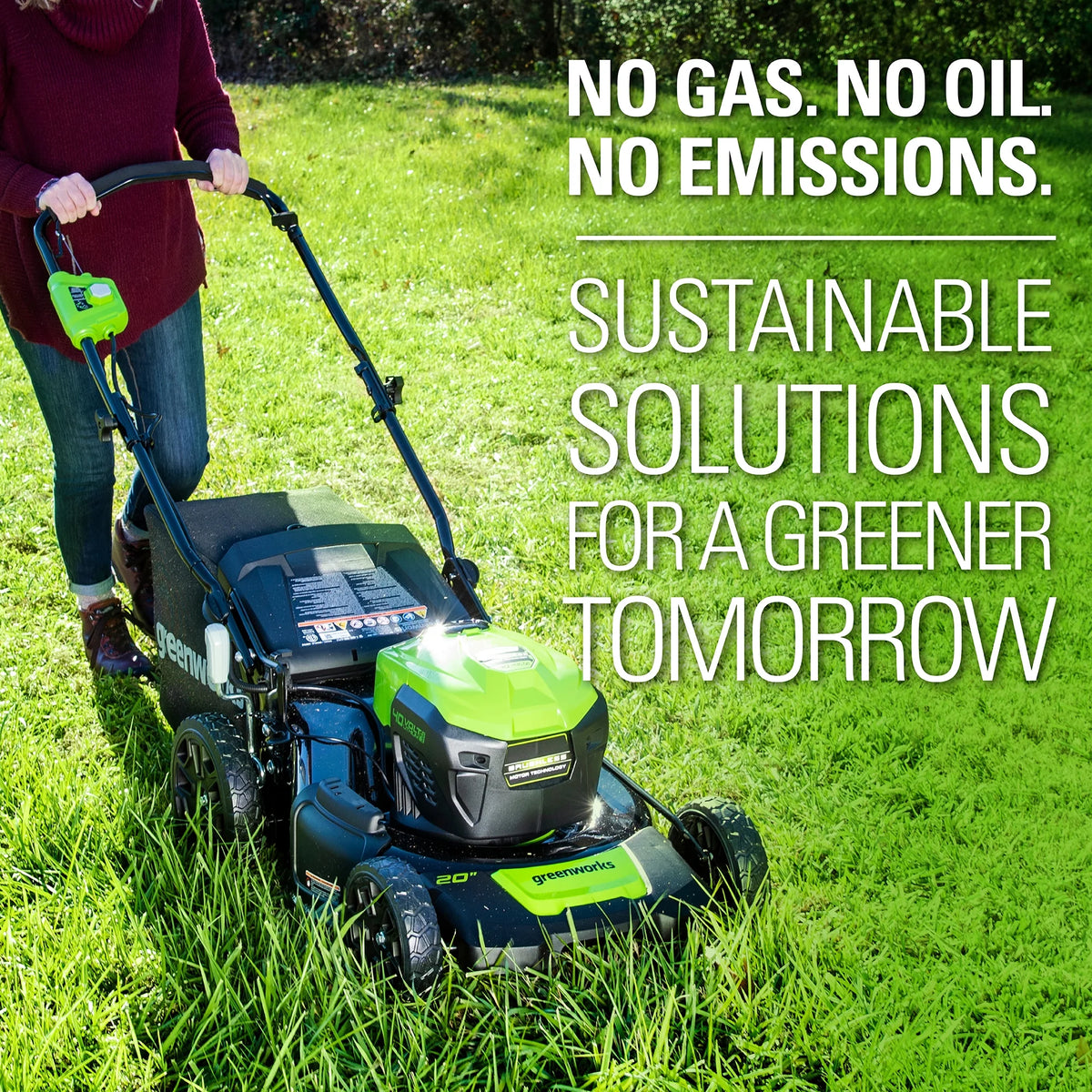 40V Brushless Push Lawn Mower with 4.0 Ah Battery & Quick Charger T5566