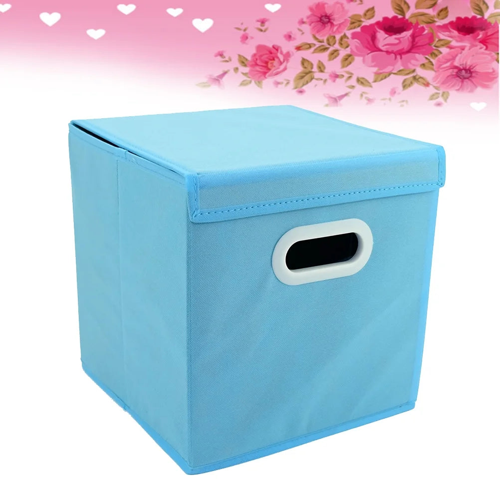 Blue 28.00X28.00X28.00CM Storage Bin A3766