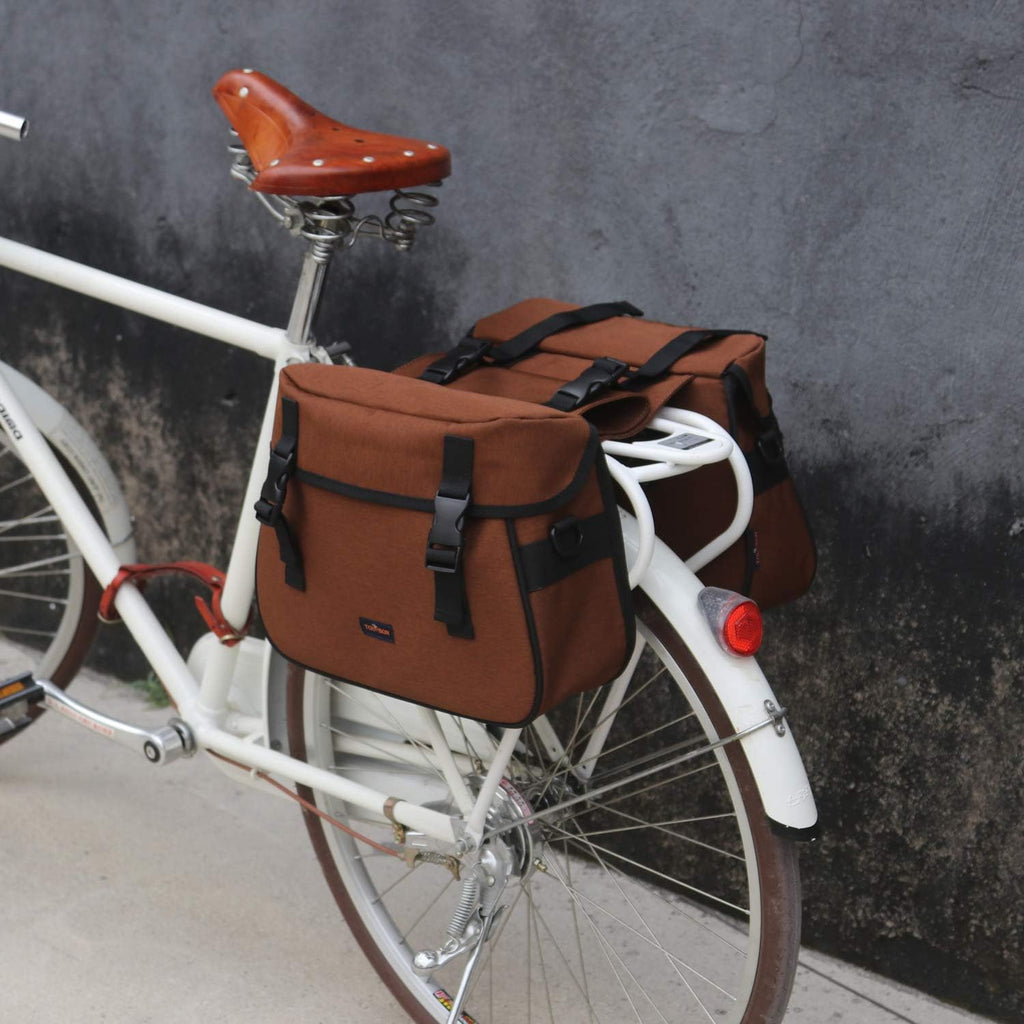 Bicycle Bag Bike Seat Pannier Cycling Carry Bag Q24342