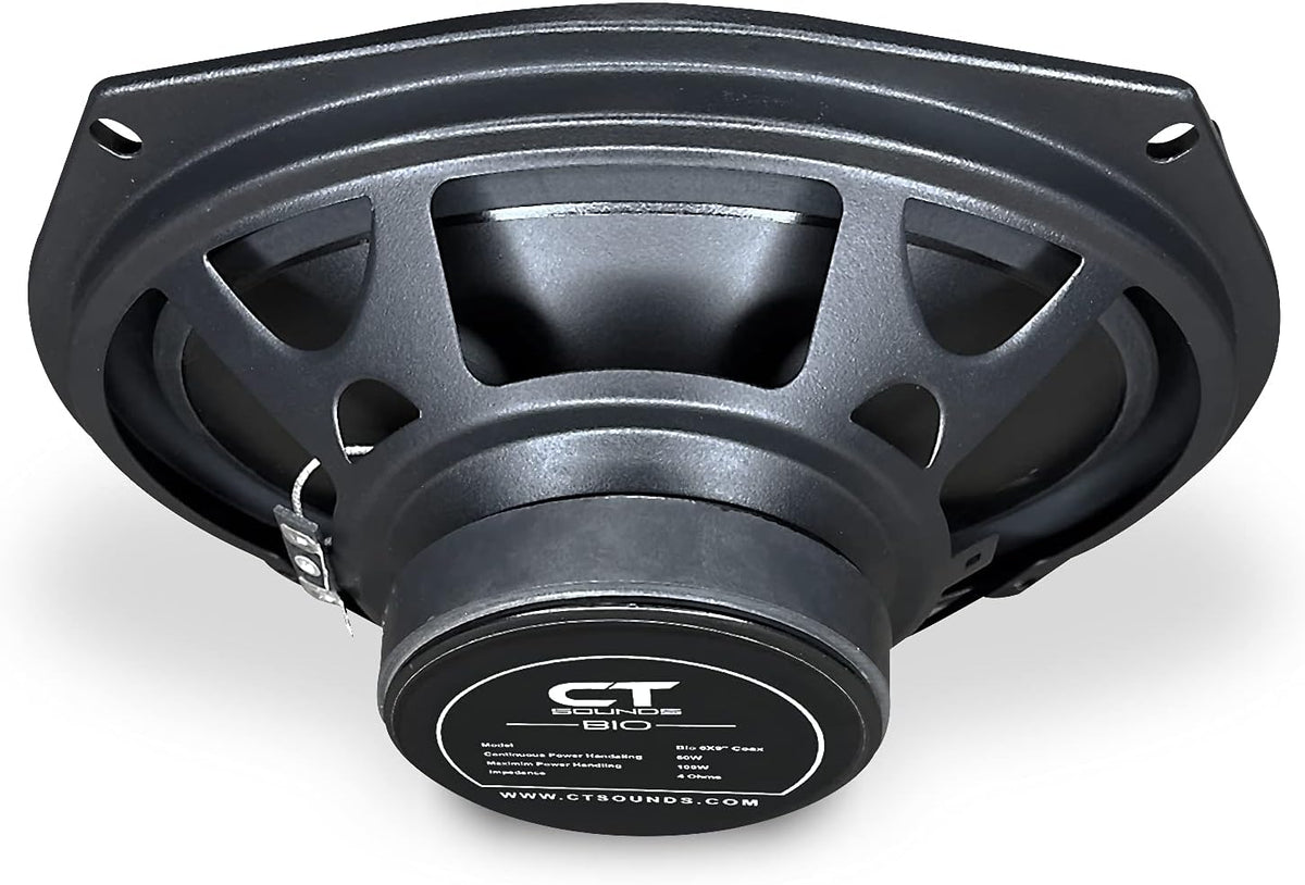 6x9 Inch Coaxial Car Speakers, 200 Watts Max, Pair L23646