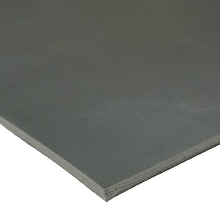SBR Sheet 65A Gray 1/4 in x 36 in W x 36 in L D702714