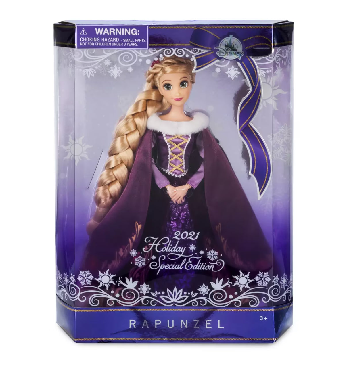 Disney Princess Rapunzel Holiday Special Edition Doll with Box I7728