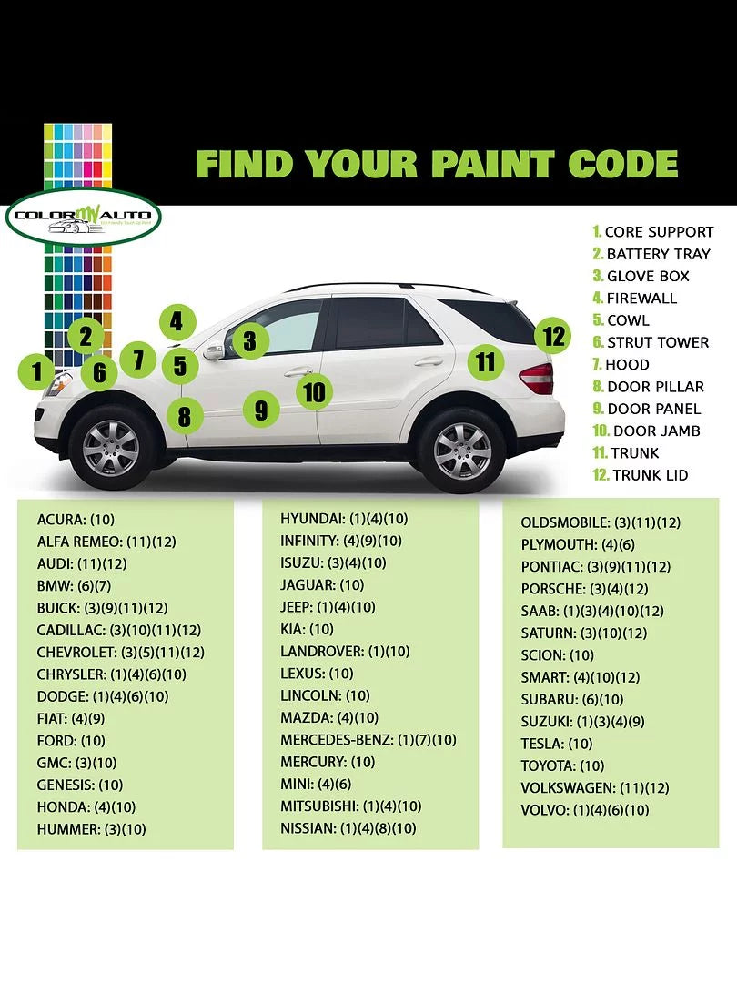 Deepwood Green Metallic Aerosol U852950