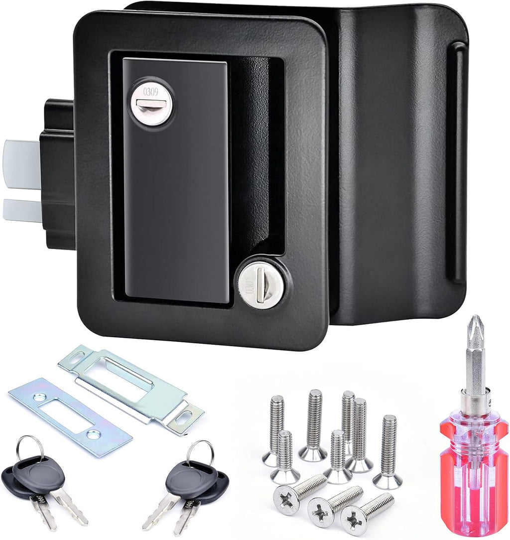 RV Entry Door Lock with Paddle Deadbolt F37671