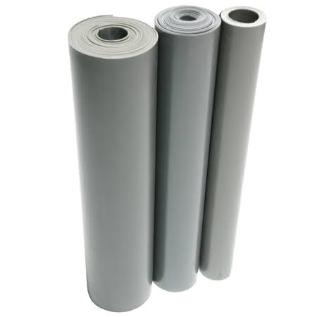 SBR Sheet 65A Gray 1/4 in x 36 in W x 36 in L D702714