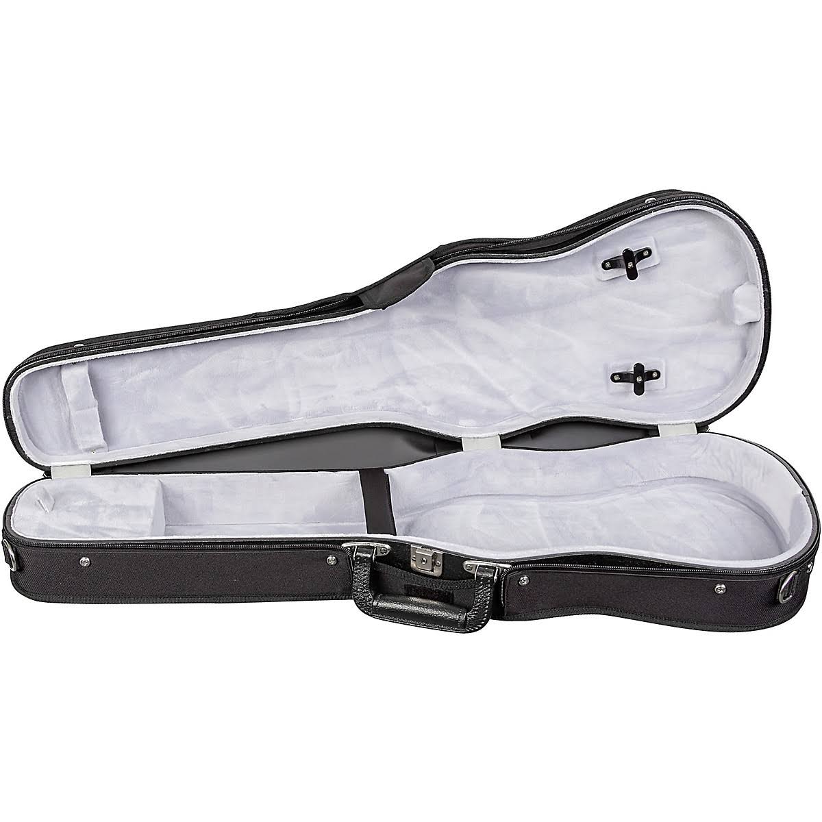 Slim Woodshell Violin Case 3/4 Size Black Y1724