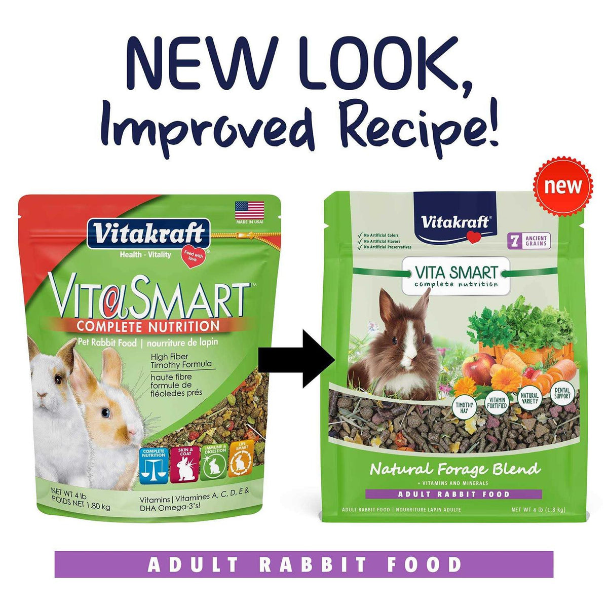 Natural Forage Blend Adult Rabbit Food K169