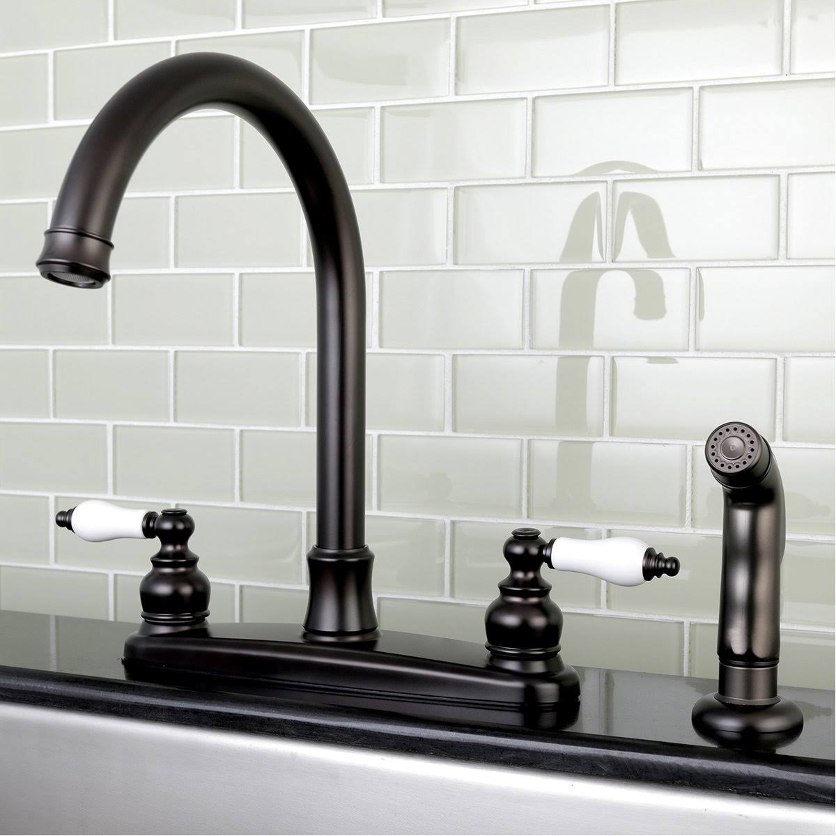 8 in. Centerset Kitchen Faucet Oil Rubbed Bronze I711911