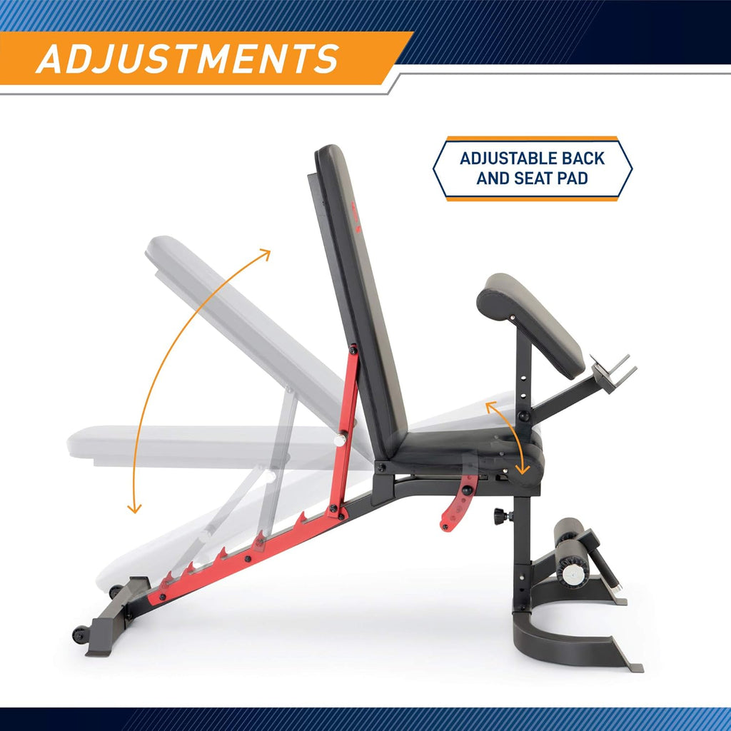 Red Smith Machine Cage System Home Gym Multifunction Rack H75638