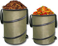 2 Pack 24 Gallon 30 Gallon Pop-Up Reusable Yard Waste Bags J116952