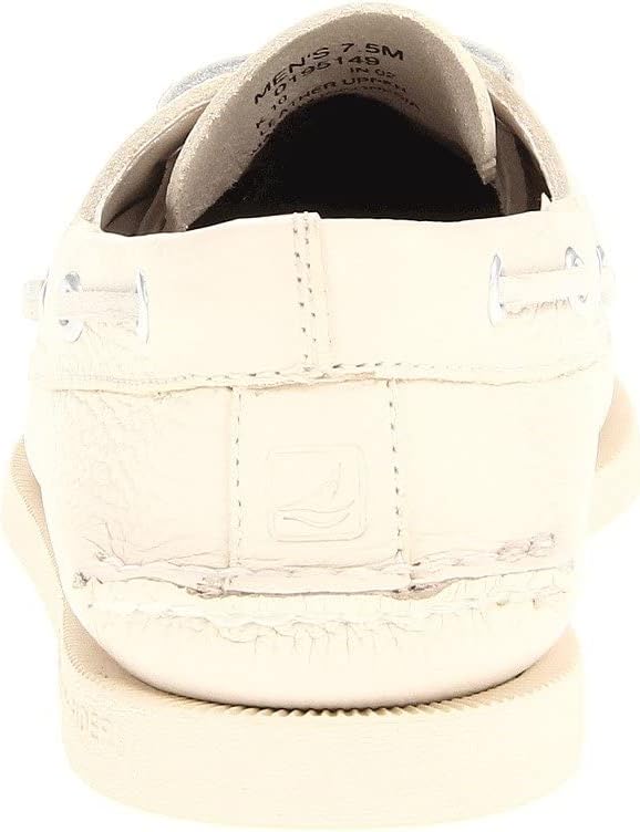 White 2-Eye Boat Shoe V1302