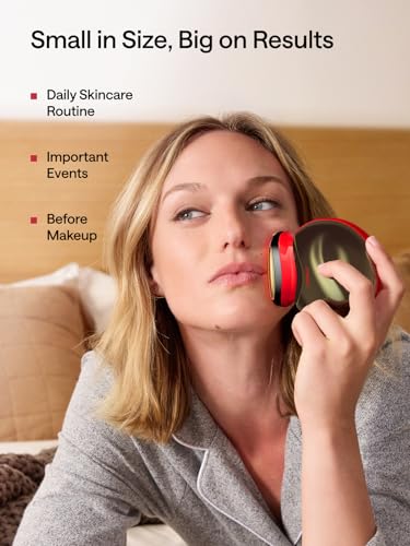 Facial Toning Device, Microcurrent Facial Device, Red Light Therapy, 4 Modes, 5 Intensity Levels R716630