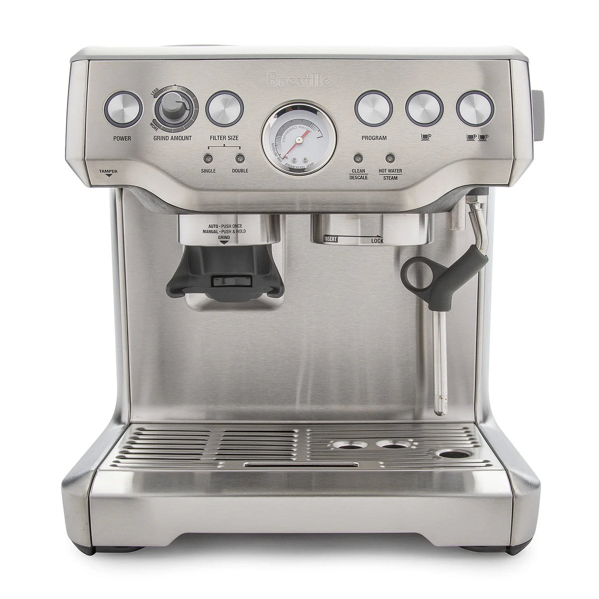 Stainless Steel Coffee Machine with Cappuccinatore L1031