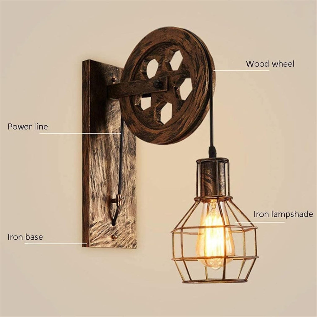 E27 Metal Wall Light F8537