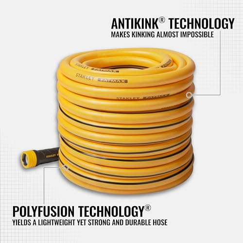 50' x 5/8" Yellow Water Hose L3753