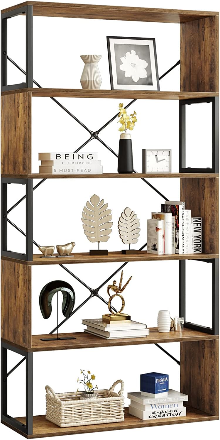 5-Tier Bookshelf Storage Rack T730