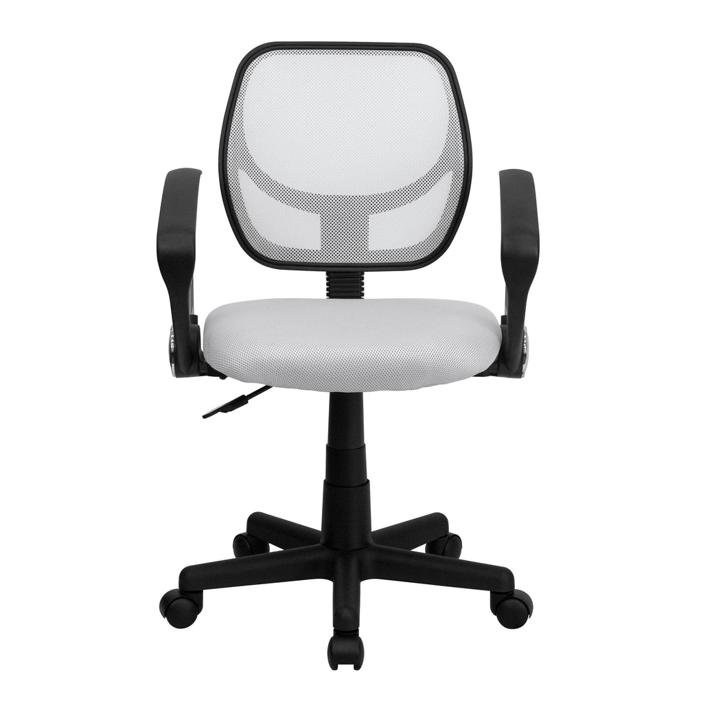 Red Mesh Mid Back Task Chair P8178