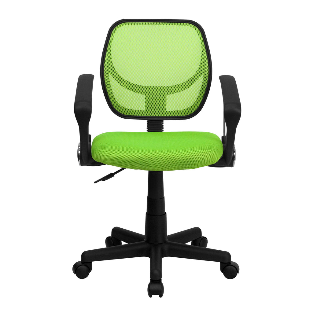 Red Mesh Mid Back Task Chair P8178
