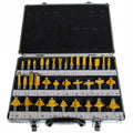 35 Piece Carbide Router Bit Set with Case W341