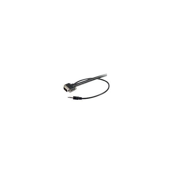 75ft VGA 3.5mm A-V Cable M-M K66645